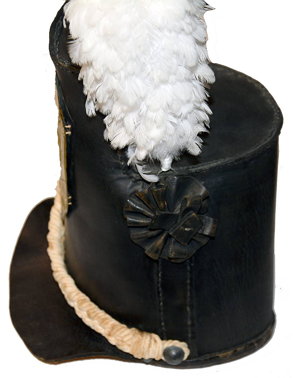 VERY NICE REPRODUCTION US “TOMBSTONE” PATTERN SHAKO — Horse Soldier