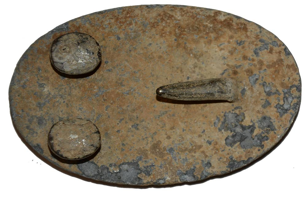 RELIC, PATTERN 1839 OVAL BELT PLATE DUG NEAR FREDERICKSBURG, VA — Horse ...