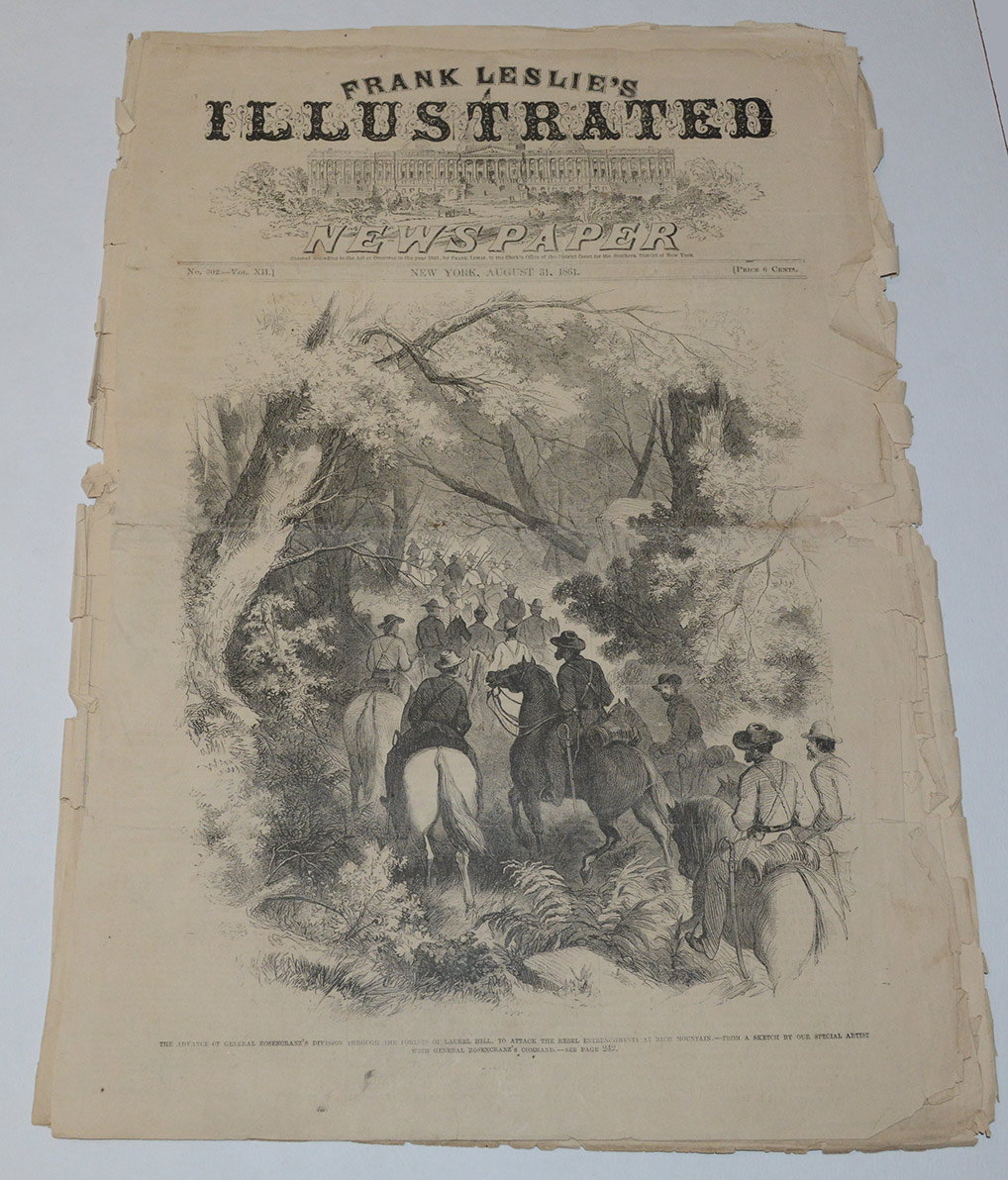 1861 online Frank Leslie's Illustrated newspaper