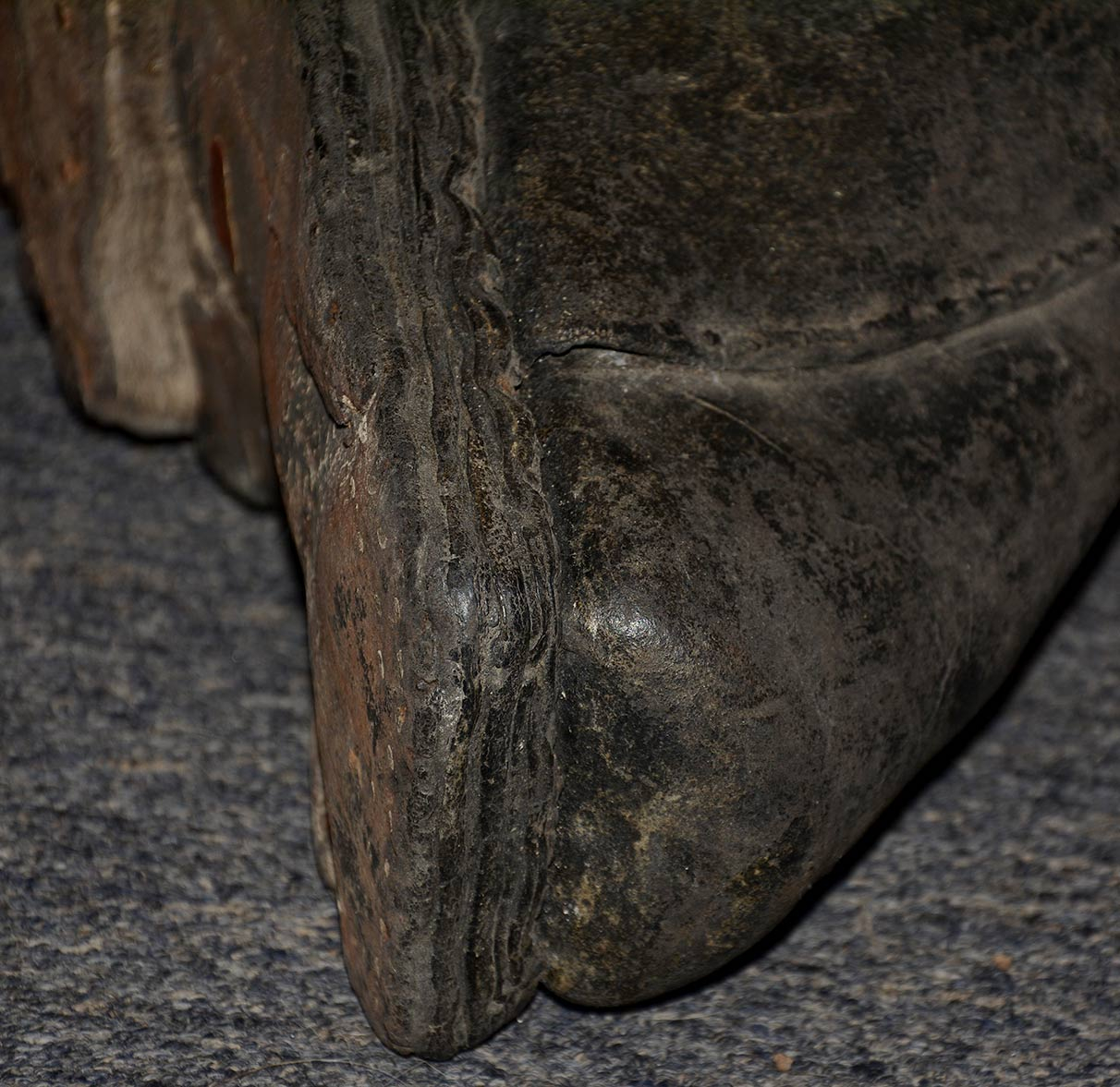 RARE POSTILION BOOT WITH SPUR — Horse Soldier