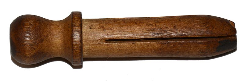 WOOD TOMPION FOR .50 CALIBER RIFLE OR CARBINE — Horse Soldier