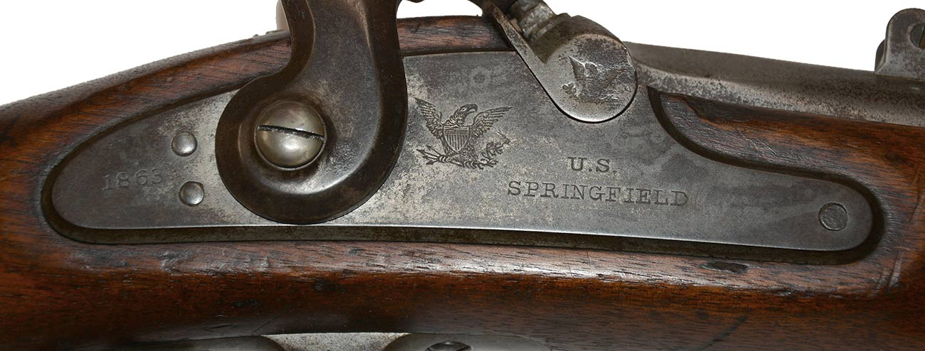 MODEL 1863 SPRINGFIELD MUSKET TYPE I DATED 1863 — Horse Soldier