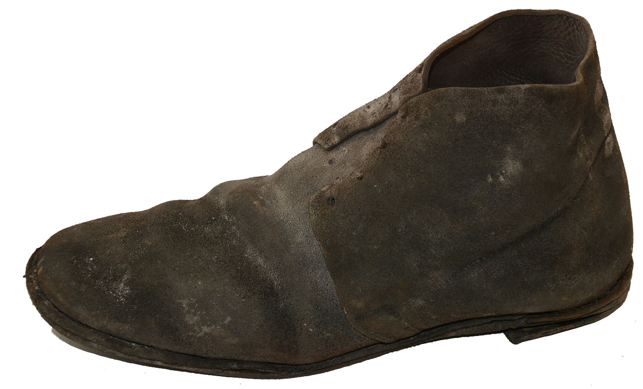 Scarce Civil War Army Issue Shoe, A.k.a. Brogan Or Boottee — Horse Soldier