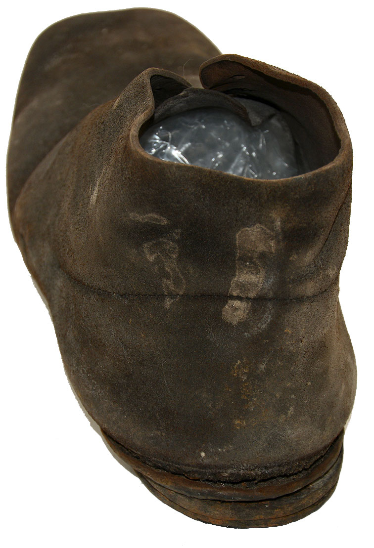 Scarce Civil War Army Issue Shoe, A.k.a. Brogan Or Boottee — Horse Soldier