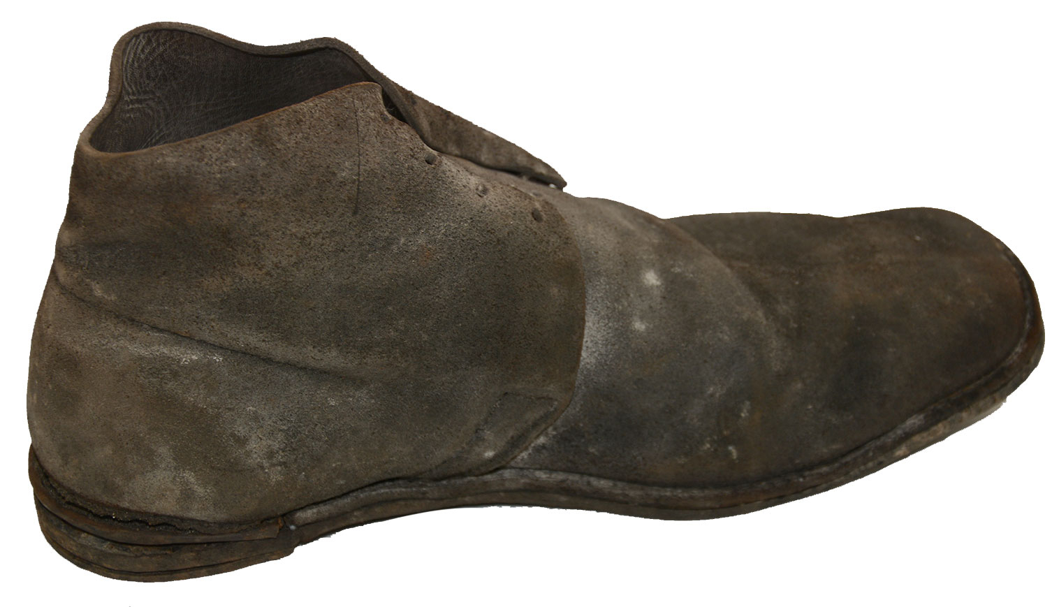 Scarce Civil War Army Issue Shoe, A.k.a. Brogan Or Boottee — Horse Soldier