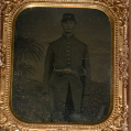 1/6 PLATE TINTYPE OF UNION SOLDIER