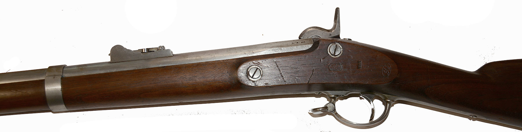 HARPERS FERRY M1855 PERCUSSION RIFLE-MUSKET, DATED 1858 — Horse Soldier