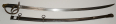 M1860 CAVALRY SABER & SCABBARD BY C. ROBY, DATED 1865