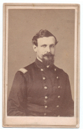 REMOUNTED CHEST-UP VIEW OF LIEUTENANT COLONEL JONAS H. FRENCH OF GENERAL BEN BUTLER’S STAFF