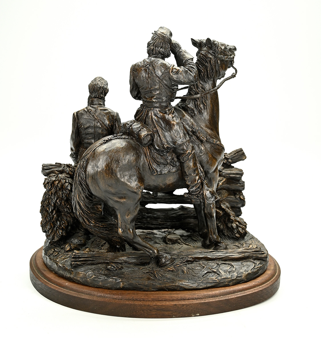 TUNISON SCULPTURE OF LONGSTREET AND PICKETT — Horse Soldier