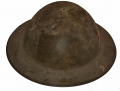 FIRST WORLD WAR US M1917 HELMET WITH 78TH DIVISION INSIGNIA