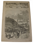 HARPER’S WEEKLY, NEW YORK, JANUARY 21, 1865 - GENERAL BUTLER’S DUTCH GAP CANAL