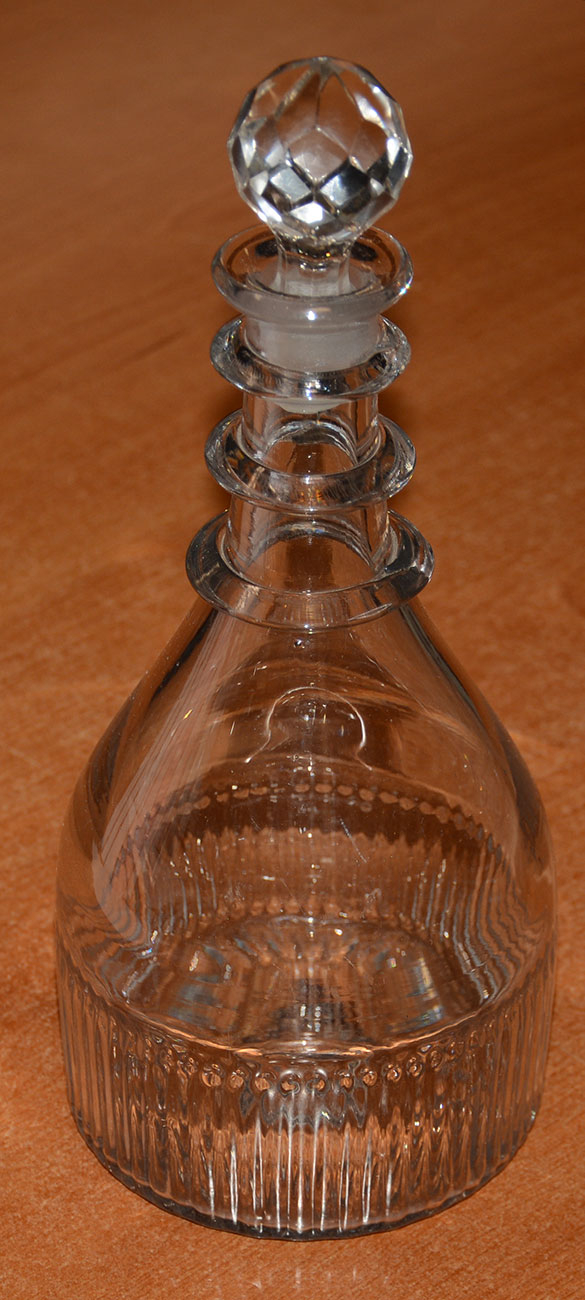 C1790 – 1810 DECANTER BY B. EDWARDS, BELFAST	