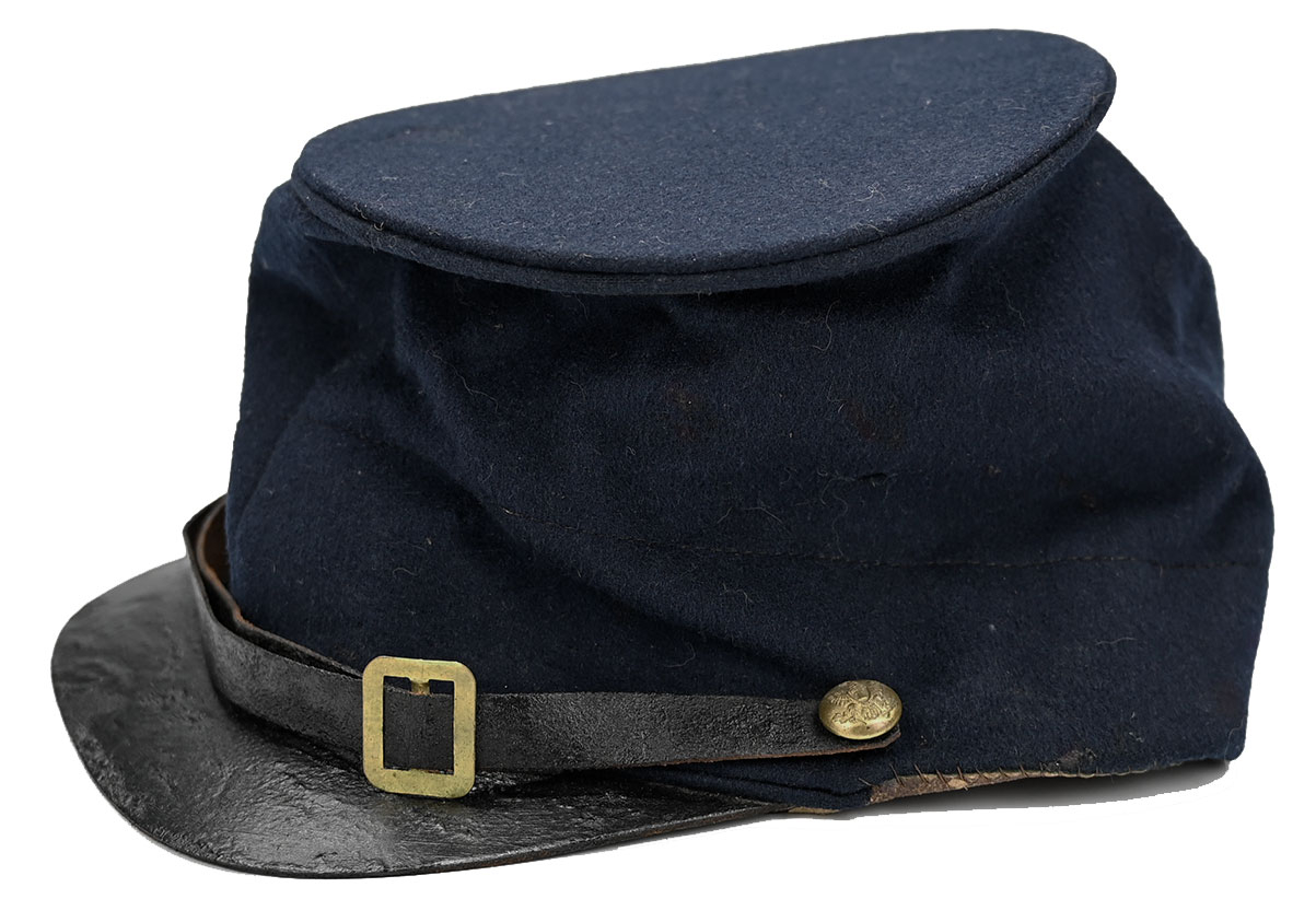 EXCELLENT CIVIL WAR ISSUE FORAGE CAP — Horse Soldier