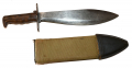 US M1910 BOLO KNIFE AND SCABBARD BY SPRINGFIELD