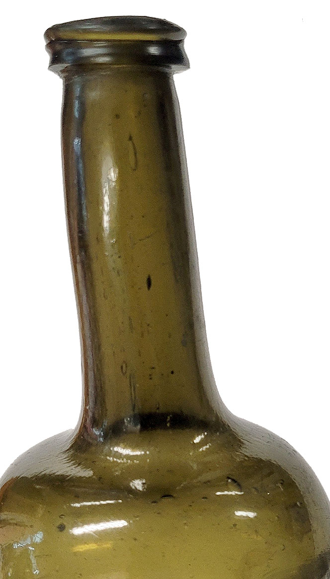 C1779-1790 BLOWN ENGLISH WINE BOTTLE — Horse Soldier