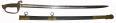 IMPORTED M1850 FOOT OFFICER’S SWORD WITH SCABBARD BY SCHULER, HARTLEY & GRAHAM