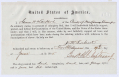 OATH OF ALLEGIANCE OF LT. COL. JAMES W. LOCKERT, 14TH TENNESSEE, COMMANDING REGIMENT AT GETTYSBURG- WOUNDED AND TAKEN PRISONER IN PICKETT’S CHARGE NEAR THE ANGLE!