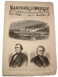 HARPER’S WEEKLY, NEW YORK, JUNE 25, 1864 – ANDREW JOHNSON/ GRANT’S OVERLAND CAMPAIGN