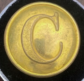 CONFEDERATE CAVALRY COAT BUTTON