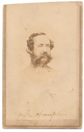 CDV OF CONFEDERATE GENERAL WADE HAMPTON 