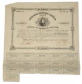 CONFEDERATE STATES OF AMERICA LOAN BOND & COUPONS, #268.—ONE HUNDRED DOLLARS, AT 8% PER ANNUM