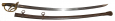 UNMARKED AMES 1840/1860 CAVALRY SABER