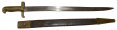 REMINGTON ZOUAVE BAYONET AND SCABBARD: “US MODEL 1862 CONTRACT RIFLE” 