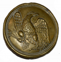 NON-DUG, U.S. PATTERN 1826 EAGLE BREAST PLATE