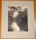 PHOTOGRAPH OF WILLOUGHBY RUN AT BREAM’S DAM, ON THE FIRST DAY’S BATTLEFIELD AT GETTYSBURG