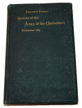 ID’D COPY OF TWENTIETH REUNION OF THE ARMY OF THE CUMBERLAND / SEPTEMBER 1889 – WILLIAM MAYBERRY, 15TH PENNSYLVANIA CAVALRY