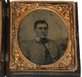 SIXTH-PLATE TINTYPE OF CONFEDERATE SOLDIER