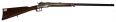 “EXTREMELY RARE” SILVERED BRASS FRAME ALLEN AND WHEELOCK DROP-BREECH RIMFIRE RIFLE