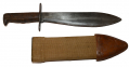 WW1 US M1917 C.T. BOLO KNIFE AND SCABBARD BY PLUMB