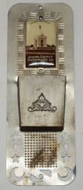 ADAMS COUNTY HARDWARE ADVERTISING WALL MATCH HOLDER