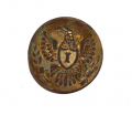 U.S. EAGLE “I” OFFICER’S COAT BUTTON FROM ANTIETAM