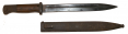 GERMAN K-98 MAUSER KNIFE BAYONET WITH SCABBARD