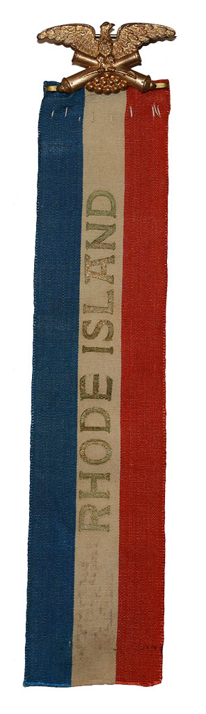 GETTYSBURG 50TH ANNIVERSARY RHODE ISLAND REUNION MEDAL WITH RIBBON