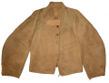 RARE CONFEDERATE DEPOT SACK COAT: ENLISTEDMAN’S JACKET WITH PERIOD TAG, CAPTURED AT CUMBERLAND GAP