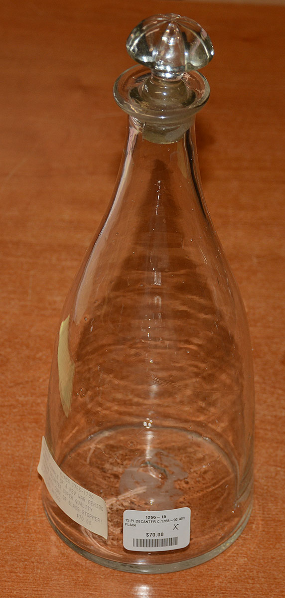 CIRCA 1765 – 1790 AMERICAN DECANTER