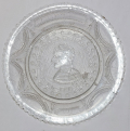 CIRCA 1840 CUP PLATE -  MAJ. GEN. W. H. HARRISON