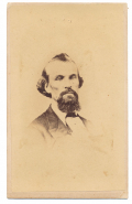 CDV OF CONFEDERATE GENERAL NATHAN BEDFORD FORREST