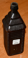 DRAKE’S 1860 PLANTATION X BITTERS BOTTLE, PATENTED 1862