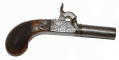 BEAUTIFUL .50 CALIBER SINGLE-SHOT BELGIAN BOOT PISTOL