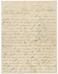 CONFEDERATE LETTER—CHARLES S. BURWELL, CO. “E” [CLARKSVILLE BLUES] 14TH VIRGINIA INFANTRY