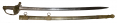 IMPORTED FRENCH FIELD AND STAFF OFFICER SWORD FROM THE COLLECTION OF LIEUTENANT COLONEL ALLEMAN, MILITARY GOVERNOR OF GETTYSBURG