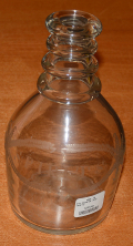 CIRCA 1820 ETCHED SPIRITS DECANTER