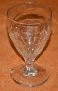 ANTIQUE FLUTED GLASS