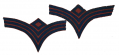 ZOUAVE FIRST SERGEANT CHEVRONS 