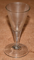 CIRCA 1780 TRUMPET WINE GLASS